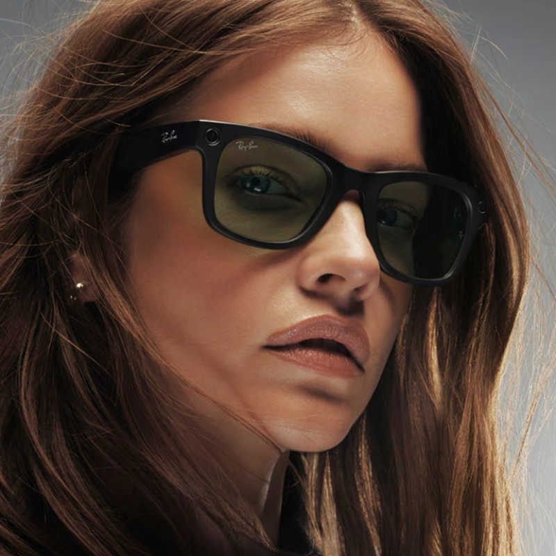 قیمت و خرید عینک هوشمند متا ری بن مدل Meta Wayfarer RW4006 با لنز Graphite Green Transitions نسل یک سایز 50